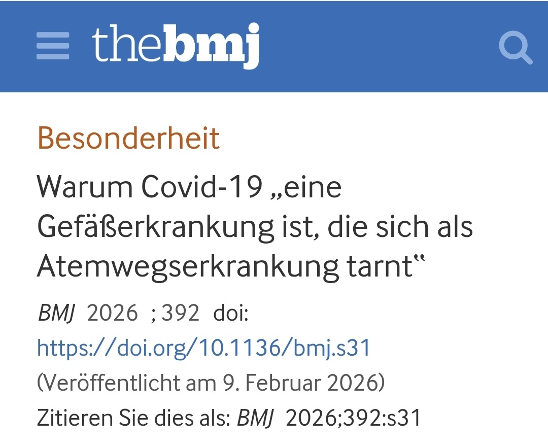 Covid 19 Gefäßerkrankung